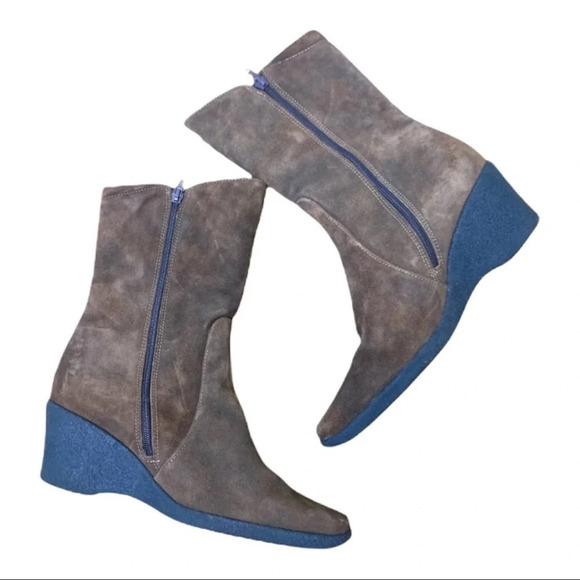 Aquatalia Shoes - Aquatalia Brown Boot Waterproof Size 9.5